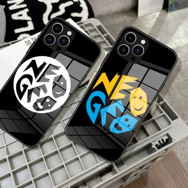 Logo Neo Geo-Aes-Cd-Mvs Neogeo Phone Case Tempered Glass For IPhone 14 13 11 12 Pro 8 7 Plus X 13 Pro MAX XR XS MIN Covers