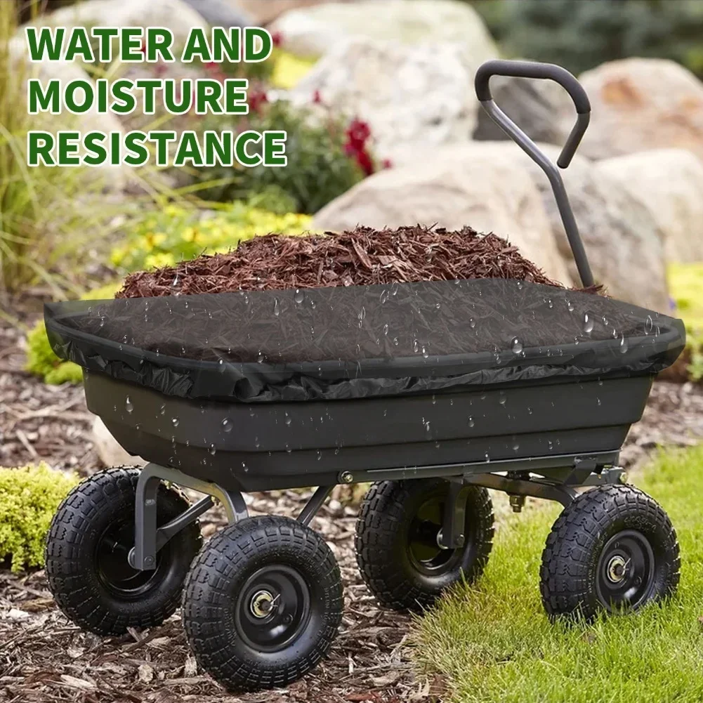 For Collapsible Wagon Outdoor Wagon Cover Wagon Rain Cover Outdoor Activities 600D Fabric Rain And Dust Protection