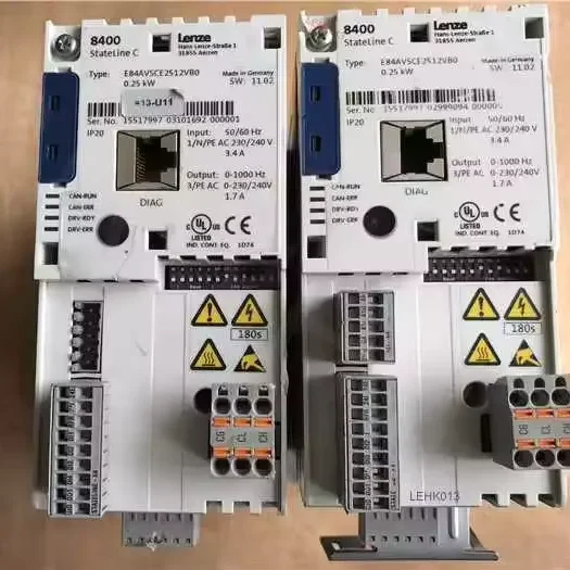 Lenze Drive E84AVSCE2512VB0 Frequency Converter E84AVSCE3024SBS E84AVSCE5512SX0 E84AVSCE5514SX0 E84AVSCE5524SX0-ETXXX E84AVSCE55