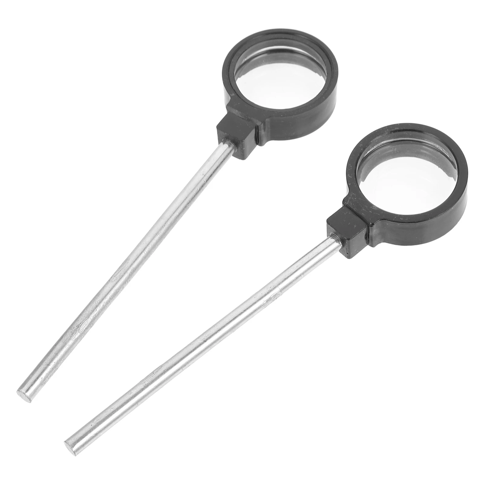 

2pcs Concave Lens Teaching Instrument Premium Optics Science Kit Handheld Classroom Demonstration Physical Lab Equipment