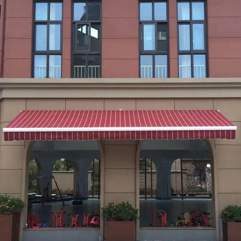 Environmentally Friendly Household Balcony Sunshade Wall Mounted Electric Full Cassette Awning Wear Resistant Outdoor Canopy