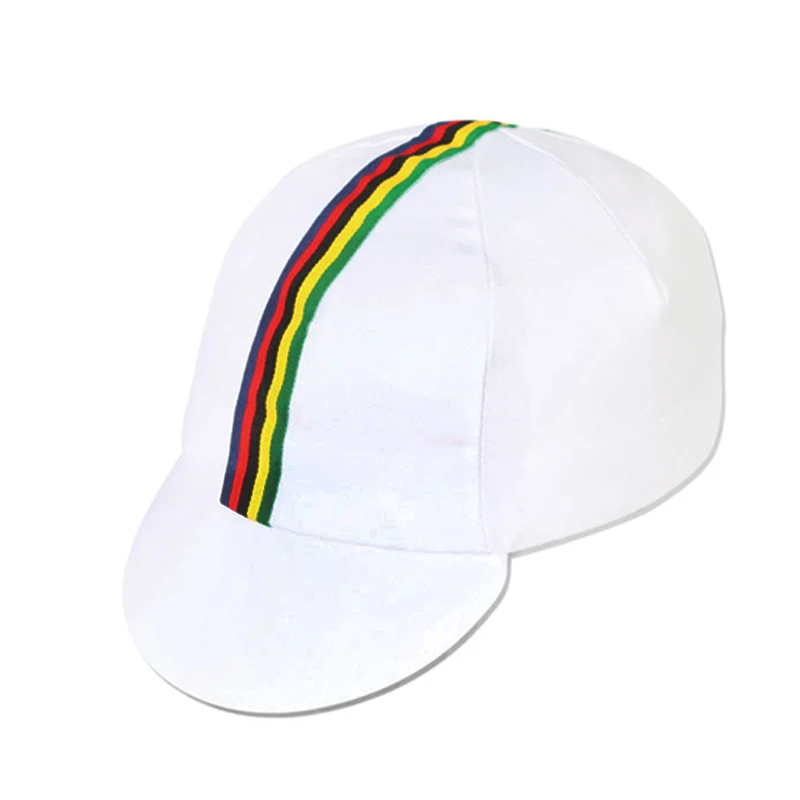 Retro Color Bars Cycling Cap Bike Hat One Size Fits Most