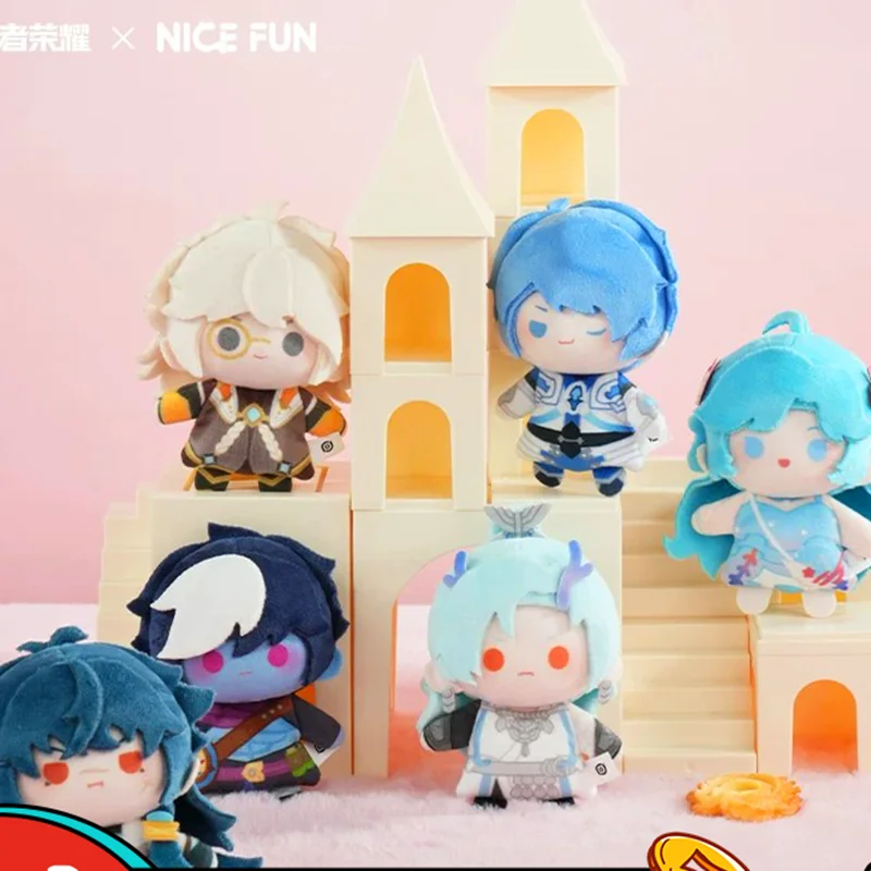 

Genuine NICEFUN Honor of Kings FUN Bean 2nd Blind Box A'gudu Anime Figure Sima Yi Mystery Box Zhang Liang Model Ornament Gift
