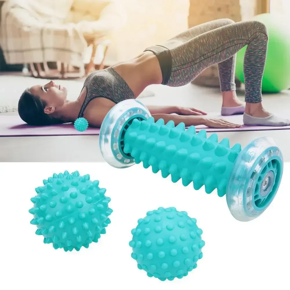 

Massage Ball Plantar Fascia Ball, Muscle Relaxation Exercise Ball Handball Plantar Peanut Meridian Ball