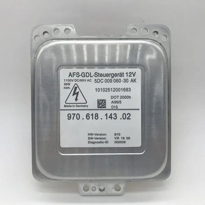 JS OEM 97061814302 Pors(c)he balasto para faros, Pan(a)mera 2012-2016 5DC009060-30 AK AFS, módulo de unidad de Control