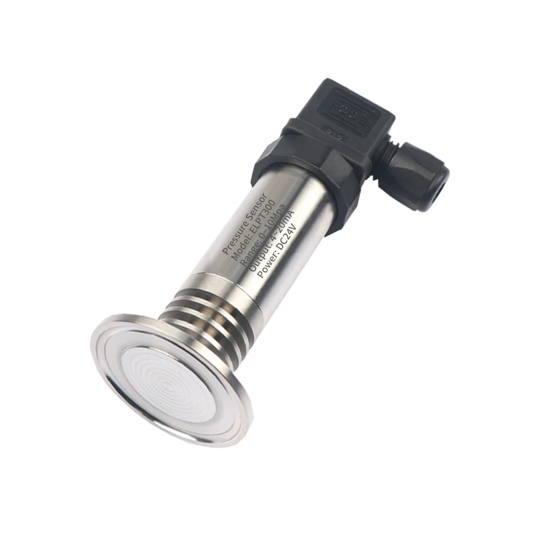 

4-20ma Flat Film Membrane Sanitary Pressure Transmitter Hygienic Flush Diaphragm 50.5 Tri-clamp Pressure Sensor for Beverage
