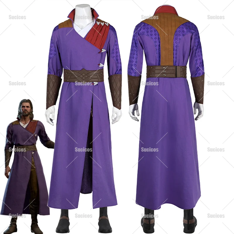 Juego Gale Dekarios disfraz de Cosplay BG 3 Gale Cosplay zapatos de Dekarios traje para Halloween carnaval fiesta fantasía juego de rol para adultos