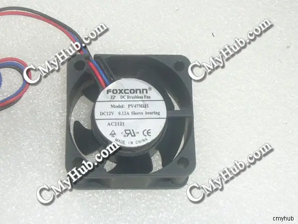 For Foxconn PV473DJ1 DC12V 0.12A 4020 4CM 40MM 40X40X20MM 3pin Cooling Fan PV473DJ1