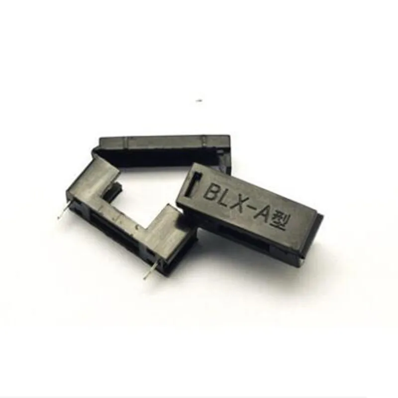 Portafusibles tipo BLX-A, 5x20, 5x20mm, 100 unids/lote