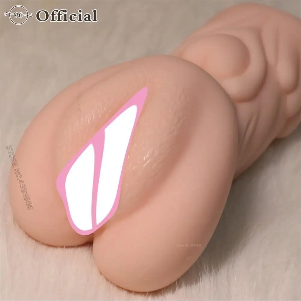 Bonecas sexuais de silicone realistas para homens, ânus com alças, brinquedos sexuais adultos completos, bunda aberta, vagina e buceta, brinquedos sensuais reais para homens, 2 em 1