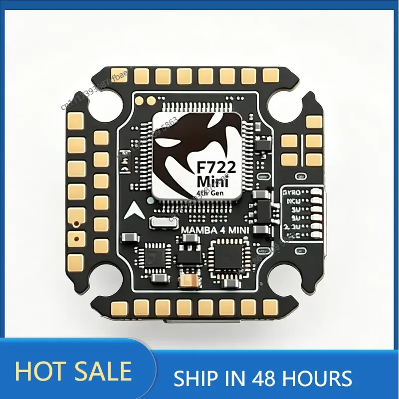 MK4 F722 Mini FC, STM32F722 MPU6000 / ICM-42688-P Gyroscope, Built-in Barometer, Multirotor Control Board