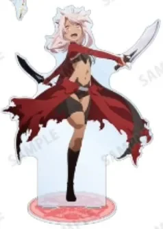 Figurine de dessin animé Illyasviel von Einzbern, jeu de poupée Miyu Edelfelt, support en acrylique, modèle de jouet Cosplay en cadeau