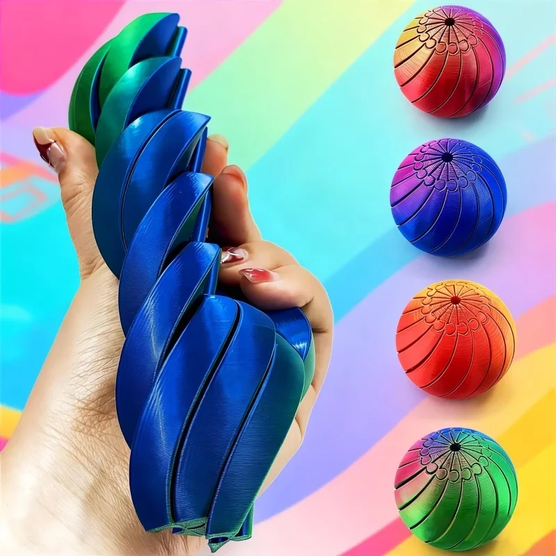 1/4 Pcs Flexible Ball That Can Be Twisted To Enhance Hand Eye Coordination Desktop Decoration Ornament