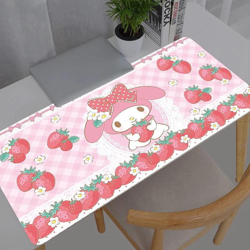

Mouse Pad Sanrio My Melody Large Gamer New XXL Keyboard Desk Mouse Mat Carpet Rubber Tapis Souris Gaming Notbook Mousepad