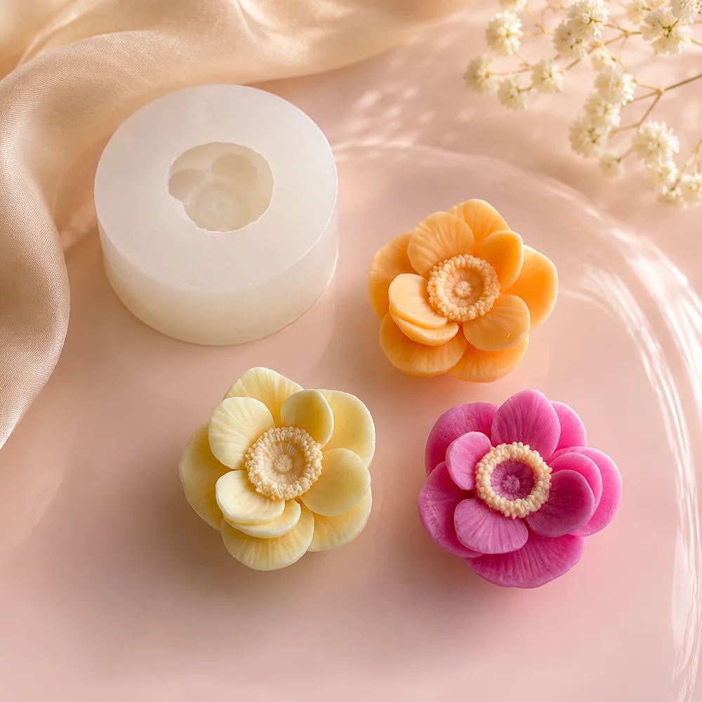 Toptan Çiçekler Silikon Mum Ka - Soap Making Supplies Wholesale incelemesi ve fiyatı