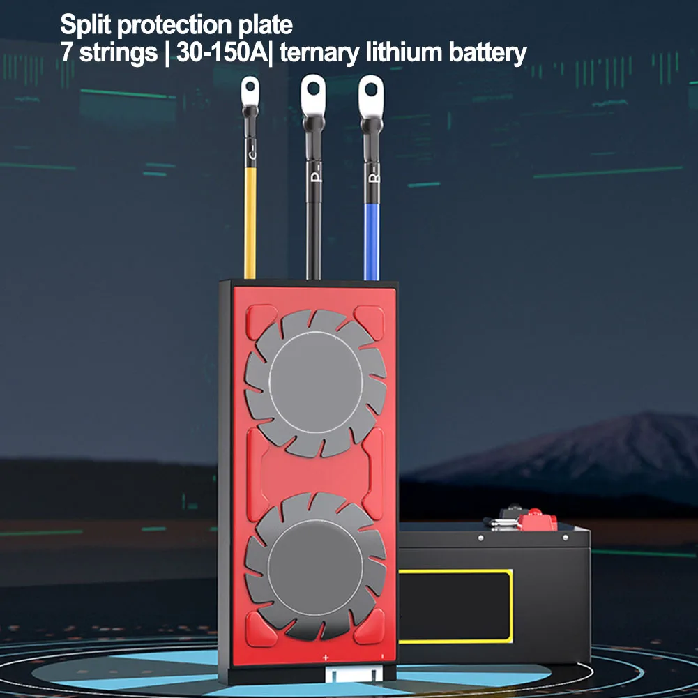 Electric Scooter Lithium Battery Protection Board 7s 24V Outdoor Reserve Power Lithium Battery PCB Board E-scooter Accessories