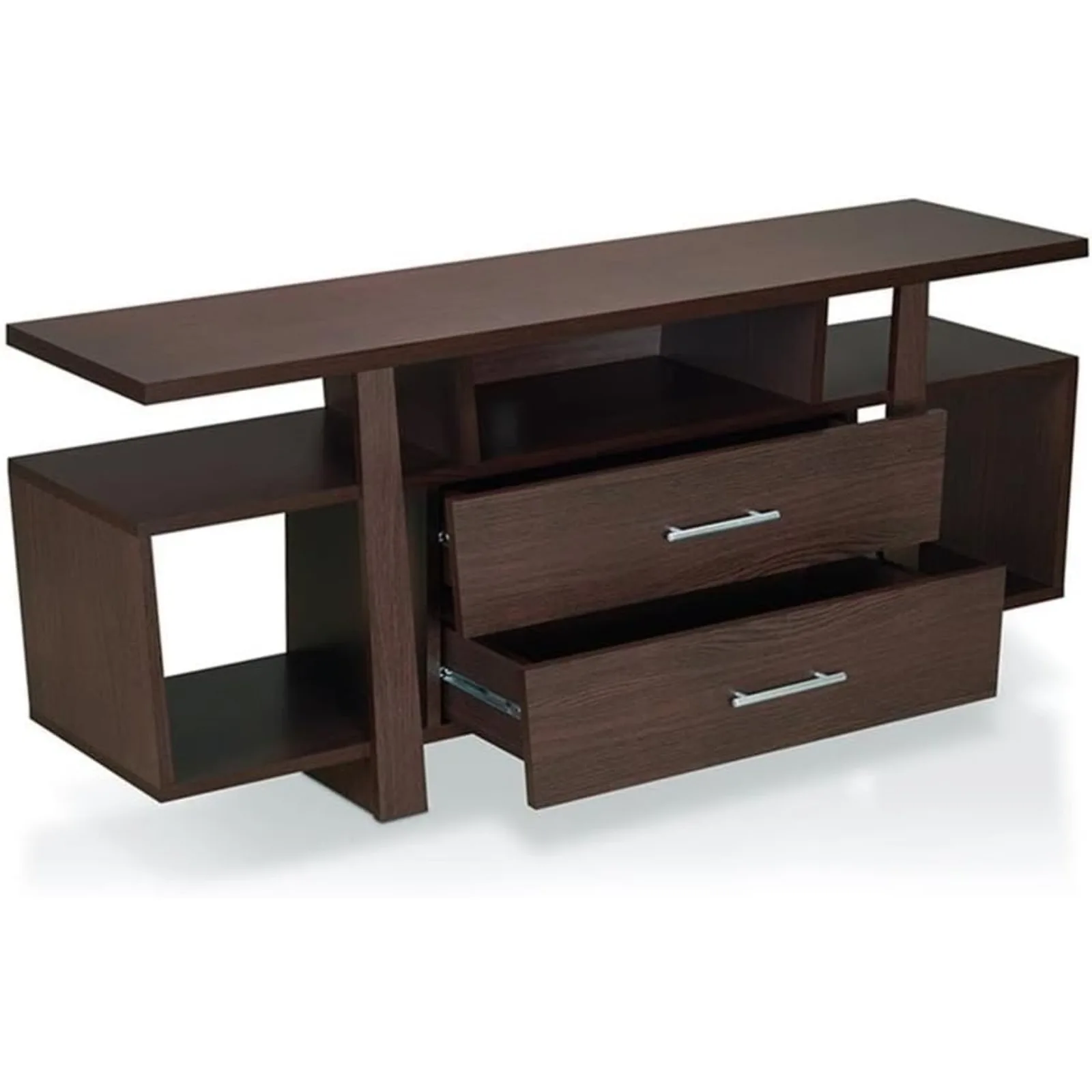 Us Raphael Modern Hout Multi-Opslag 59-Inch Tv-Standaard, Espresso