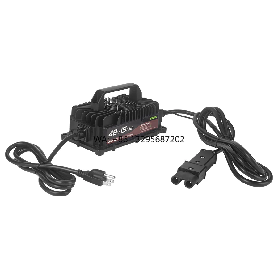 

YILEIDE 48V 15A 100ah 150ah Lead Acid Battery Charger for G19 G22 Golf Cart