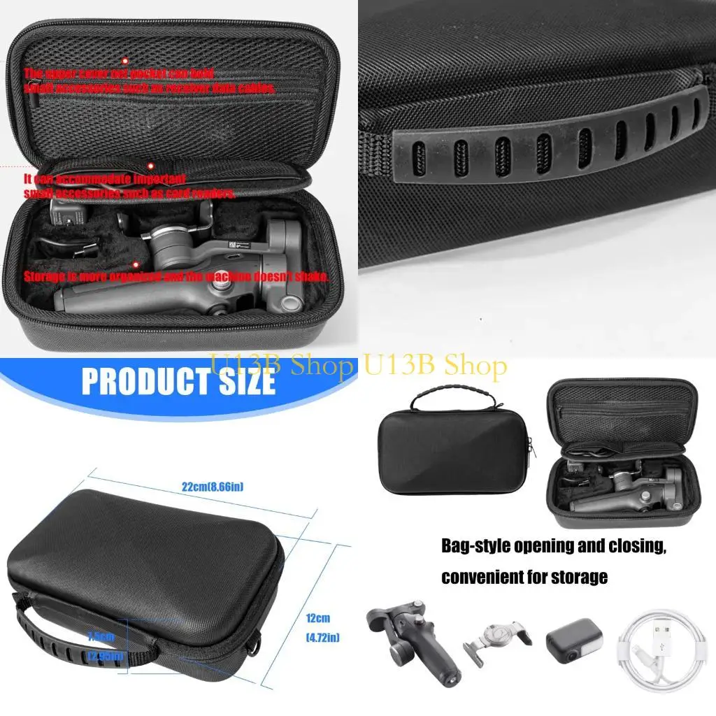 

U13B Дорожная сумка для хранения аксессуаров для подвесов OM 7/7P, черный