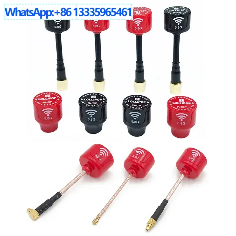 

5Pcs 5.8G Lollipop3 antenna image transmission high gain antenna UFL inner hole MMCX