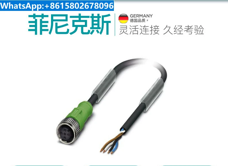 Phoenix sensor/actuator cable SAC-4P -5.0-PUR/M12FS-1668124