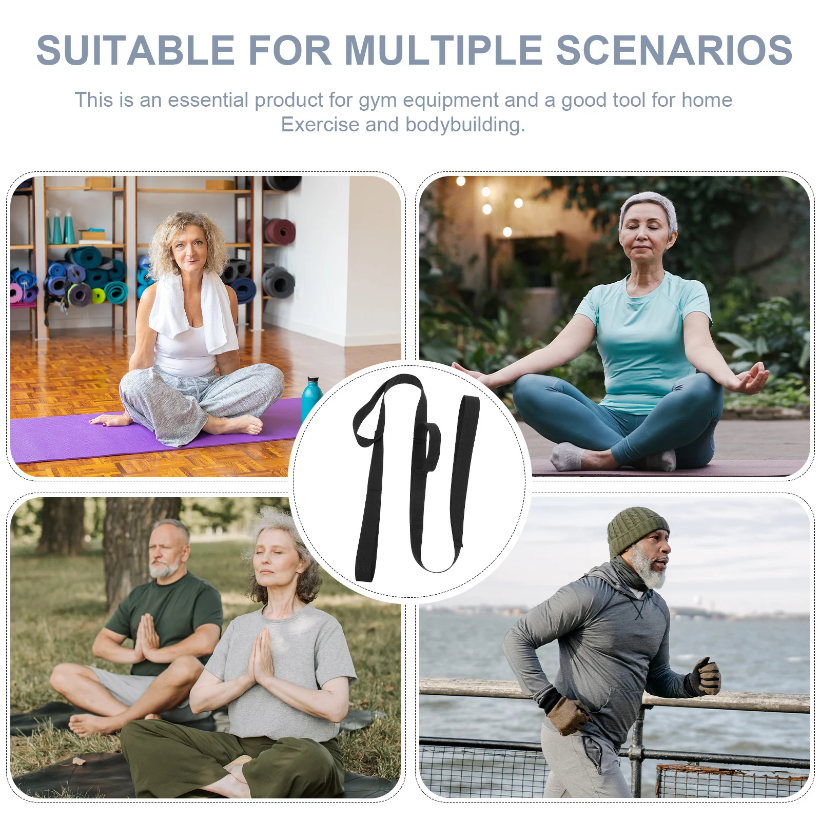 

Durable Leg Lifter Strap for Elderly and Rigid Training Improve Flexibility and Master Difficult Poses Leg Lifter