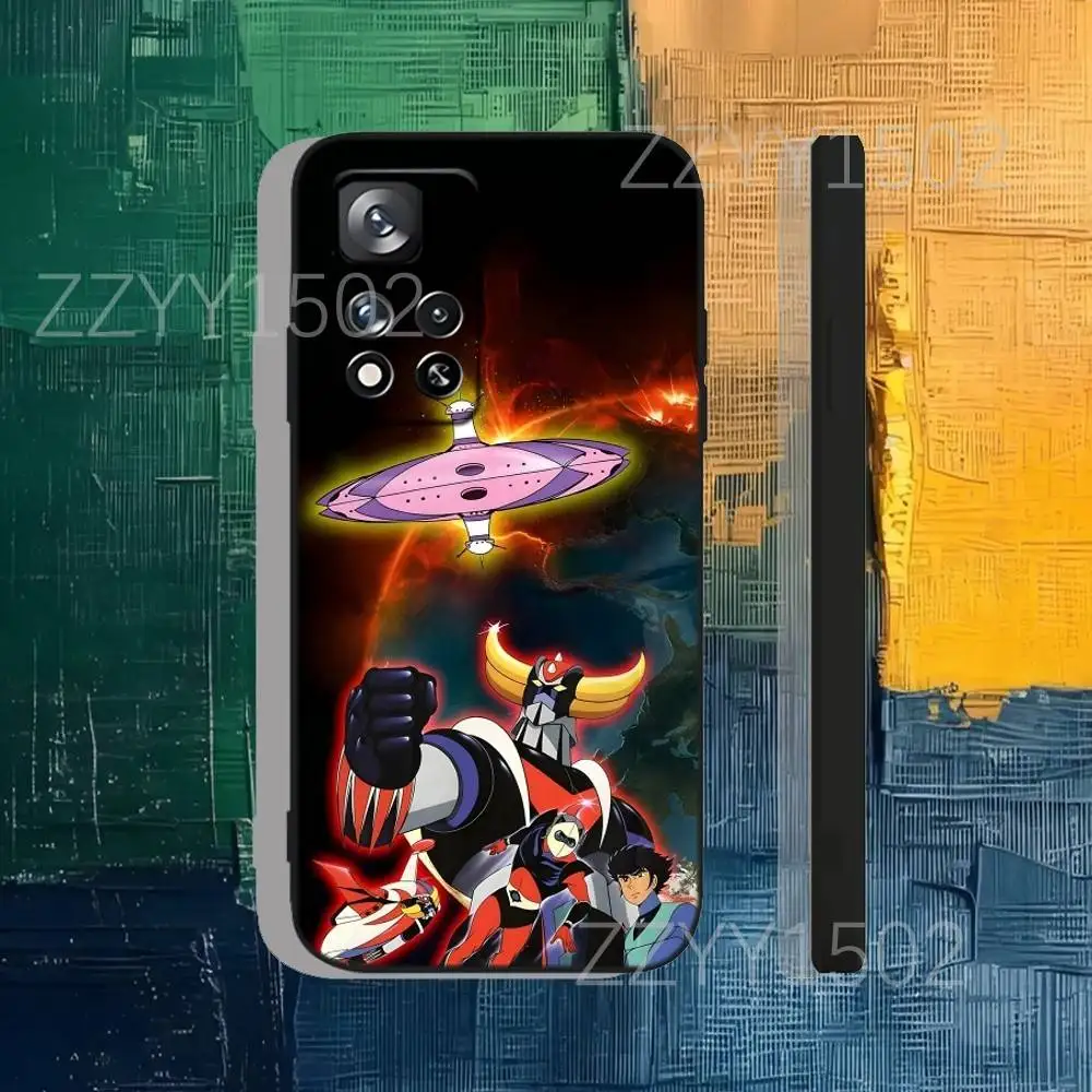 Coque de téléphone Robot UFO g-ororak, étui souple en Silicone noir pour Samsung S25, S24, Ultra, S20, S30, Plus, S22, S23, Ultra, Plus,5G