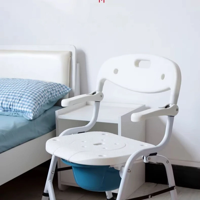 Chairs Commode Seat Elderly Chair Toilet Bathtub Transfer Stool Bedside Potty Stool Duschstuhl Mit Rückenlehne Hospital Bed