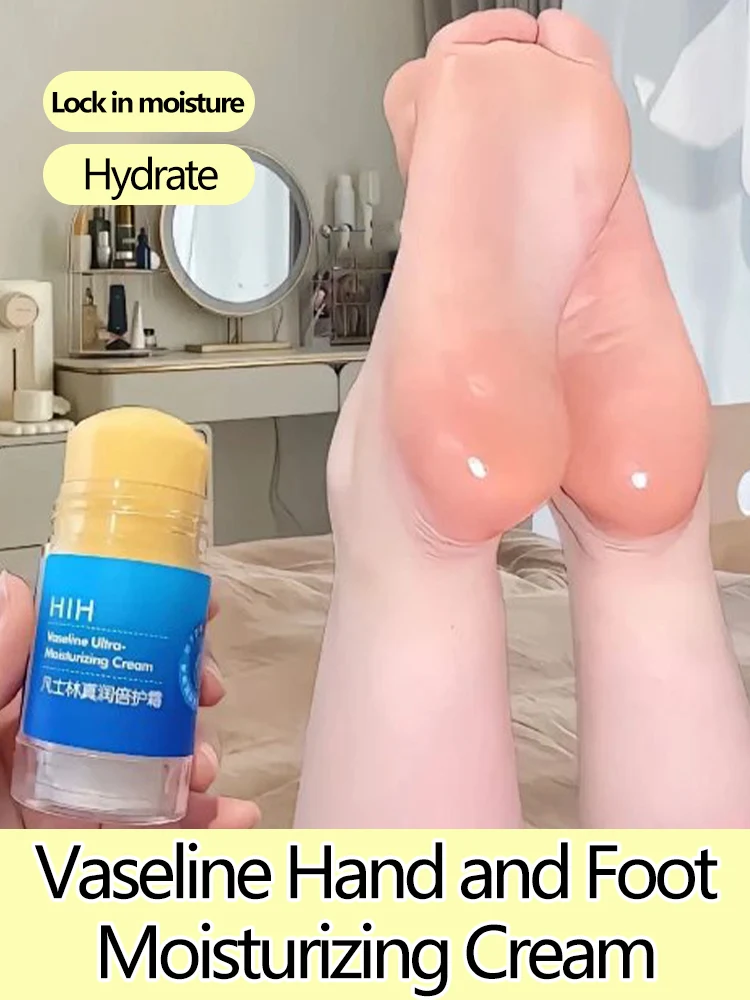 乾燥を防ぐ女性用クリスマスギフトセット。 ひび割れたかかとを防ぎ、ワセリン配合、長時間保湿 - 35g