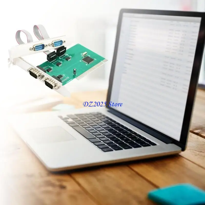 Q6RC بطاقة توسيع PCIE سطح المكتب مع RS232 التسلسلي ومنفذ متوازي للفوز