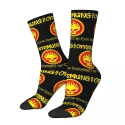 The Offspring Music Socks Men's Women's Casual Socks High Quality Spring Summer Autumn Winter Middle Tube Socks Gift