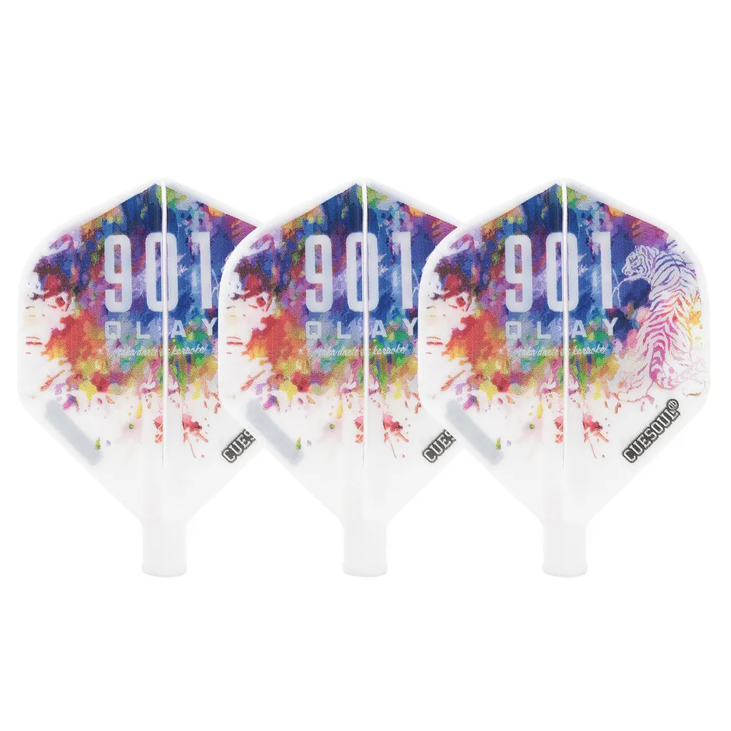 رحلات رمي السهام CUESOUL TERO AK4 ذات الشكل القياسي على شكل جناح كبير، مجموعة من 3 قطع #3