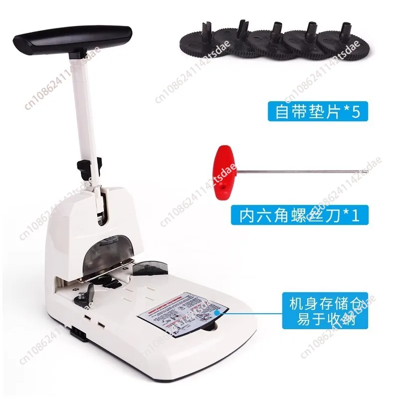 6 in 1 Round Corners, Semi-Circle, Punch, Paper Cutter, Cut Corners, PVC Business Cards,  Manual Office Rounding Device