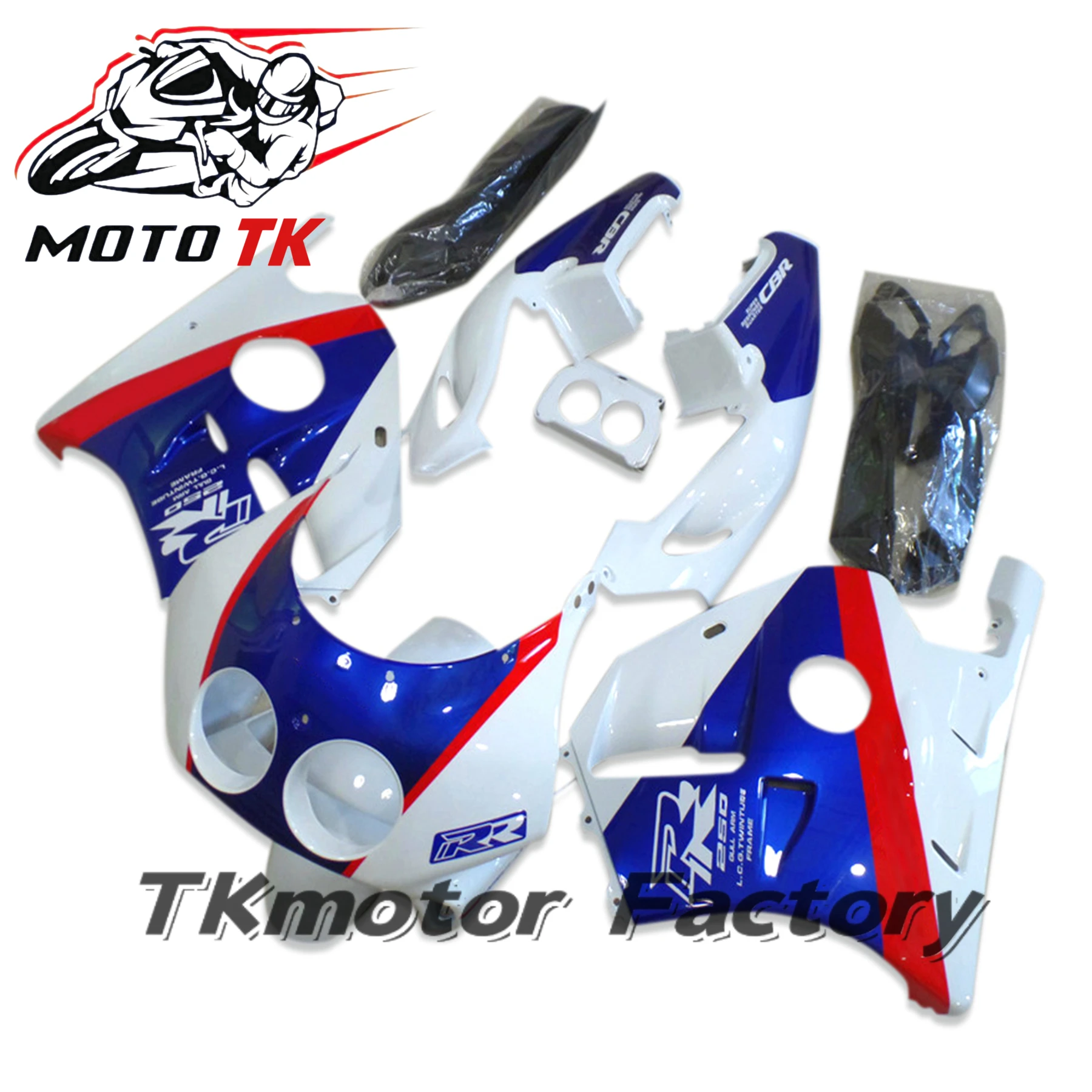 

Motorcycle Accessories Fit for 1990 - 1999 Honda CBR250RR MC22 Fairing Set Bodywork Panel Kit CBR 250 RR MC 22 1991 1992 1993