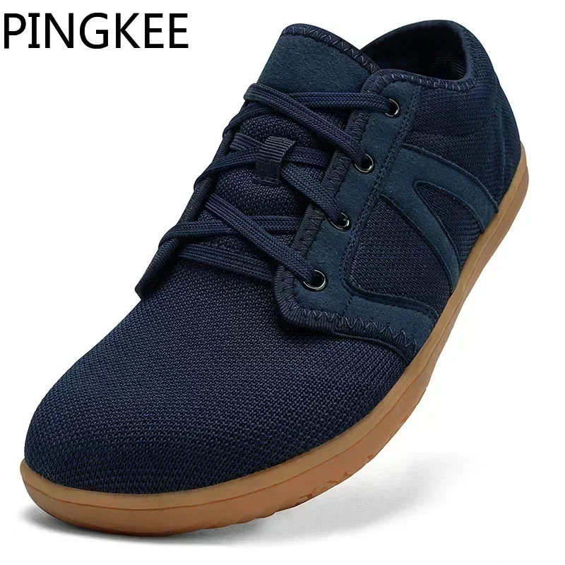 PINGKEE Zero Drop foe Box buty z palcami oryginalne męskie trampki Trekking Trail Mesh Toebox dla mężczyzn kobiet