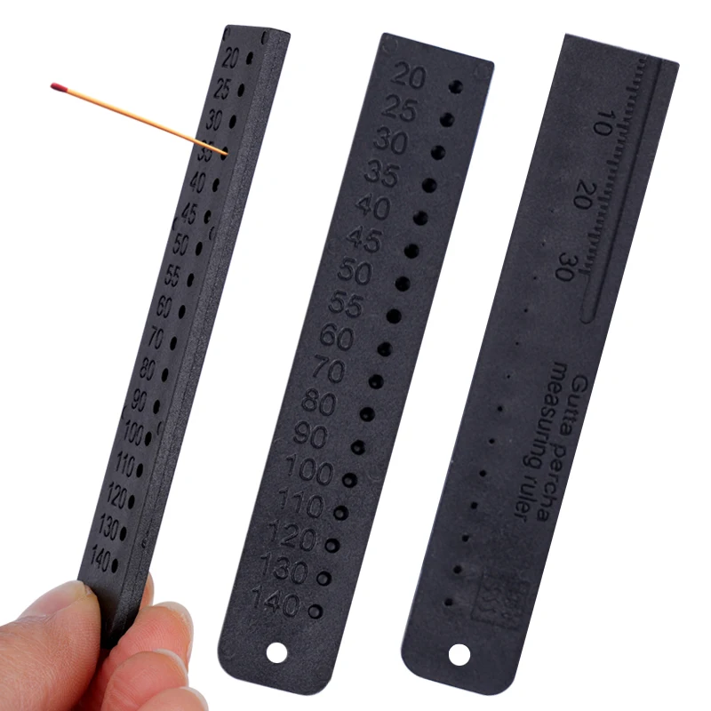 1pc Dental Gutta Percha Cutter Endo Ruler Measering Instrument Endodontic Span Measure Scale Dentist Tools Dental Material