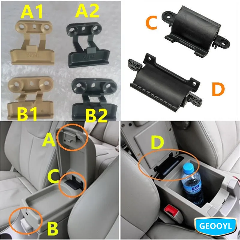 Car Armrest Box Cover Buckle,Hingle,For Geely Emgrand 7 EC7 EC715 EC718 Emgrand7 ,Emgrand7-RV EC7-RV EC715-RV