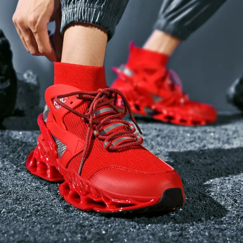 

High Quality Basketball Shoes Men Sneakers Boys Basket Shoes Autumn High Top Non-slip Outdoor Sports Shoes Man Gym Athletic Shoe