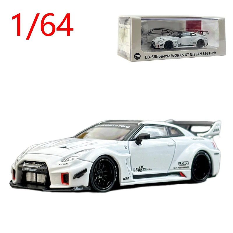 

Литой под давлением масштаб 1/64 Nissan GTR R35 35GT-RR, модель спортивного автомобиля, сплав Nissan GTR R35 35GT-RR, коллекция моделей автомобиля, украшение