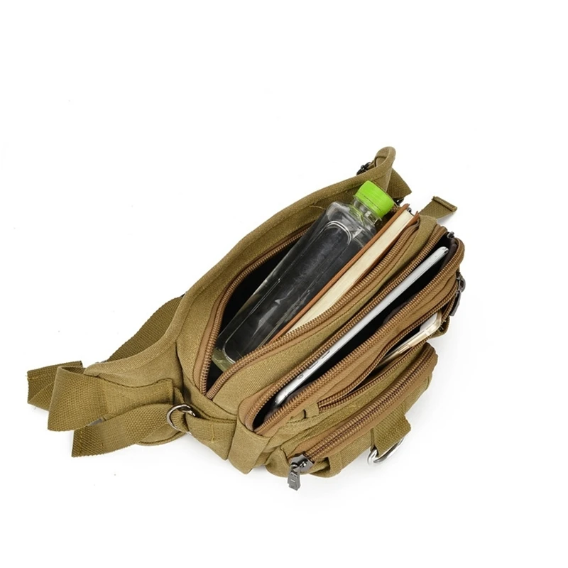 Borsa a tracolla tattica da uomo borsa a tracolla da esterno Camouflage Camping Travel escursionismo caccia Crossbody marsupio