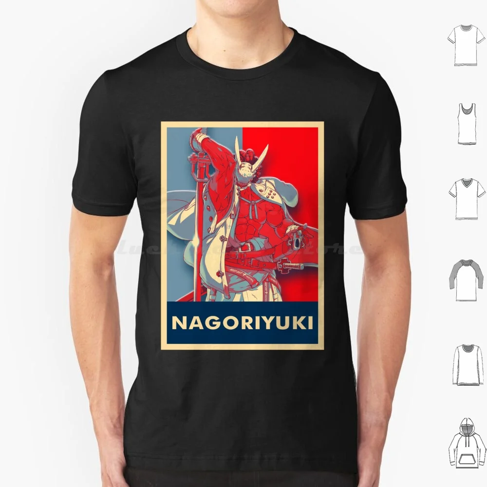 Nagoriyuki T Shirt Big Size 100% Cotton Guilty Gear Anime Guilty Game Gear Strive Fighting Game Fighting Games Guilty Gear