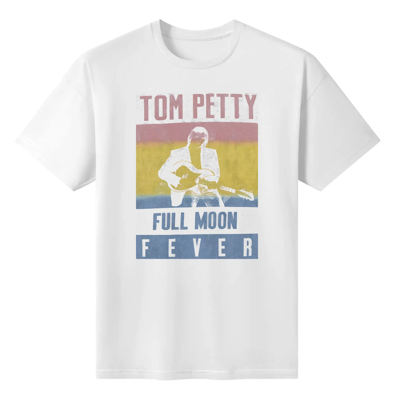 

Tom Petty Full Moon Fever Mens Short Sleeve T Shirt Classic Rock 80s Music Vintage Style Graphic Tees