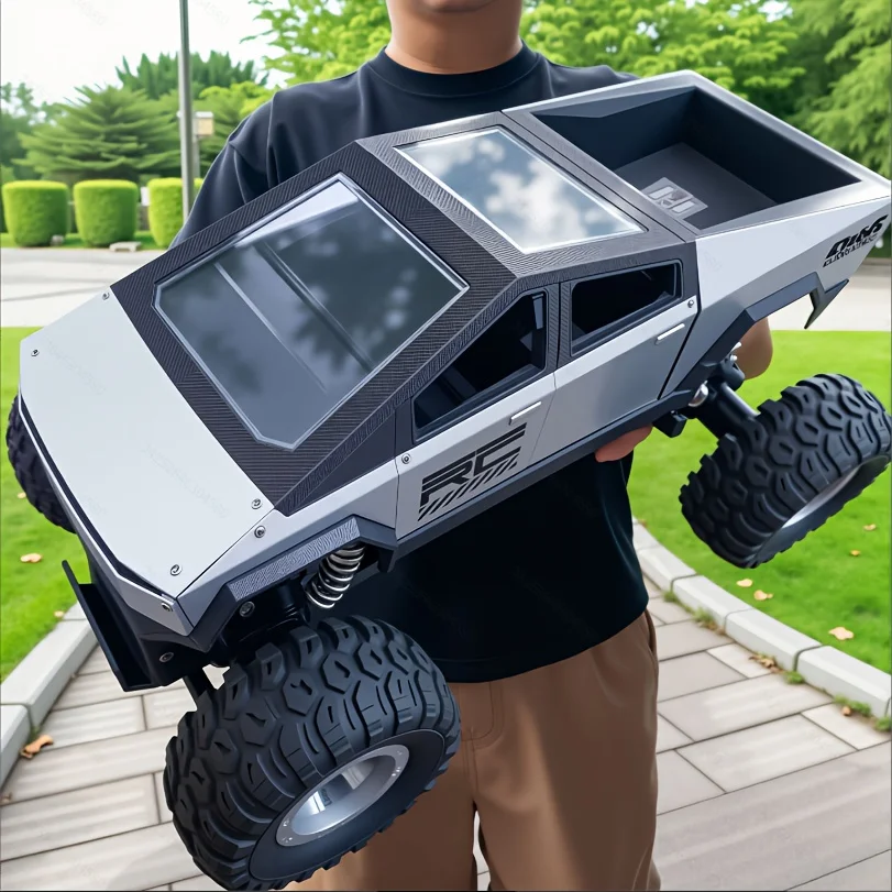 [RC Monster Truck Toy] 2.4GHz 4WD All Terrain RC, Excellent Grip Big Wheels Christmas, Gifts for 6+ Boys And Girls
