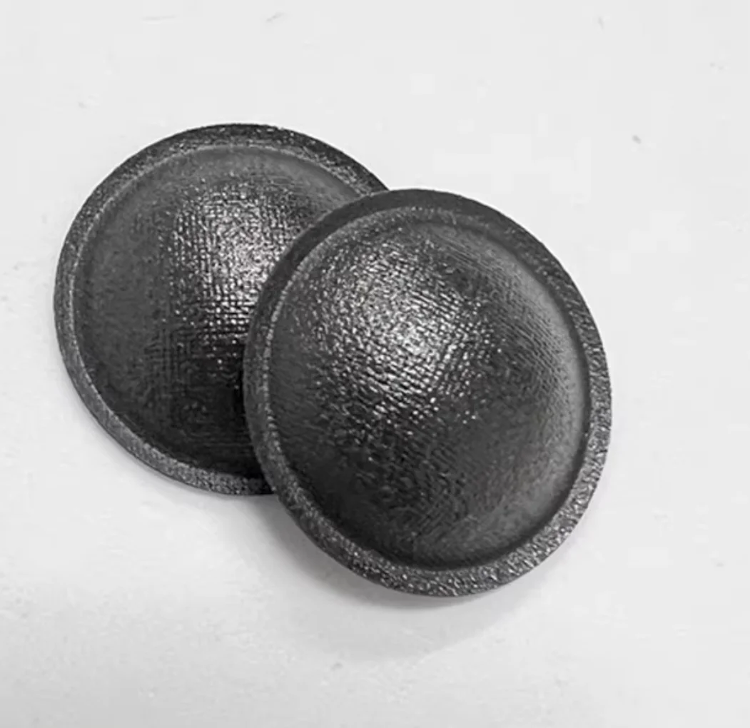 2PCS GHXAMP 26mm 블랙 오일클로스 스피커 더스트 캡 교체 커버 수리 액세서리