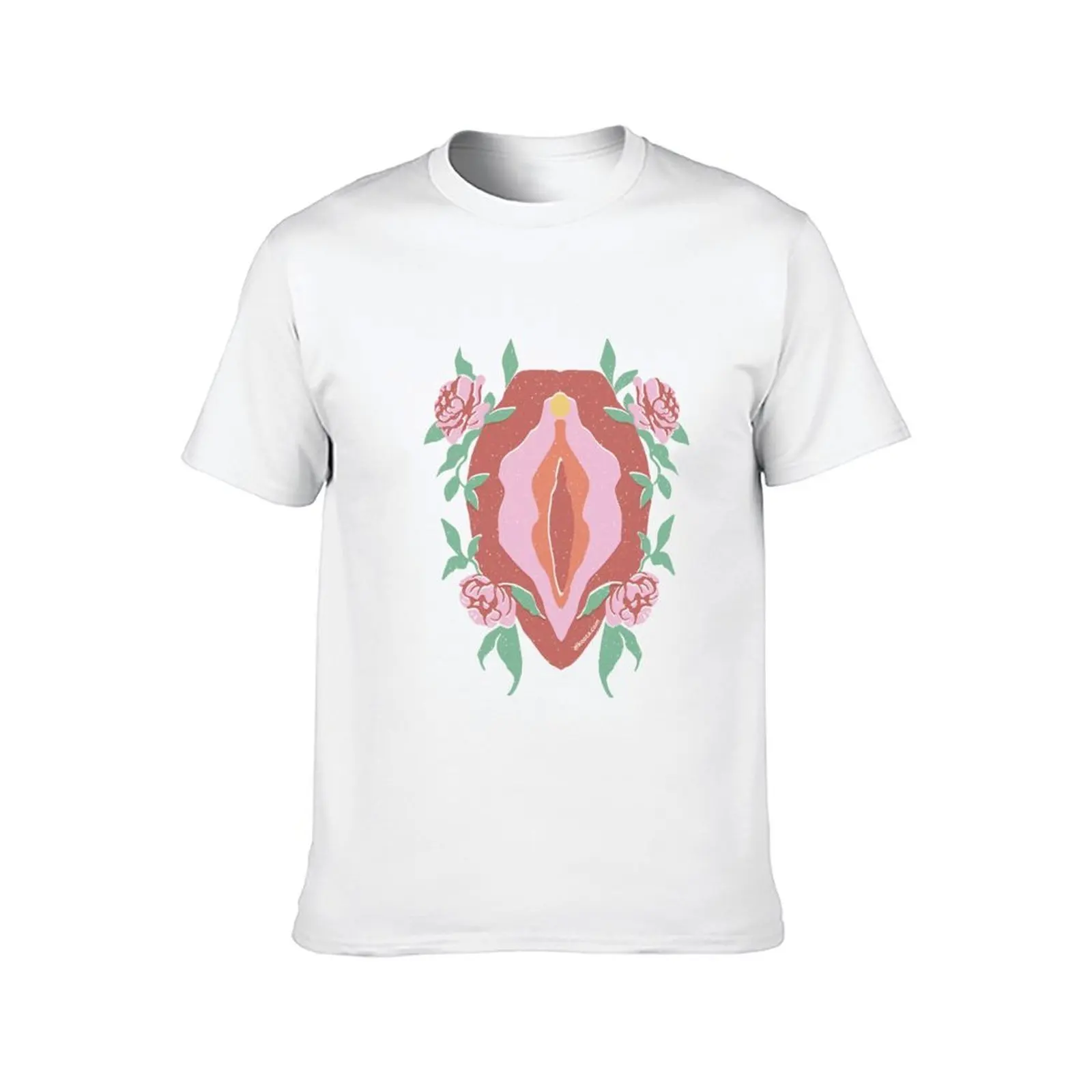 Flower Feminine Vagina Art T-Shirt man t shirt graphic man t shirt luxury man t shirt designer T-Shirt