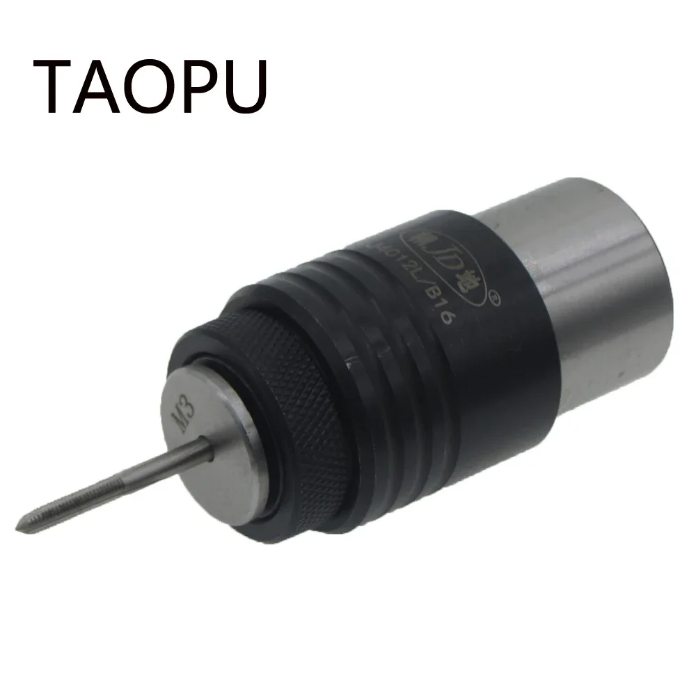 J4012 Quick Change Tapping Chuck Without Torque Protection Tap Tool Holder Collet b12 b16 b18 JT6 Range of Tapping M3M12