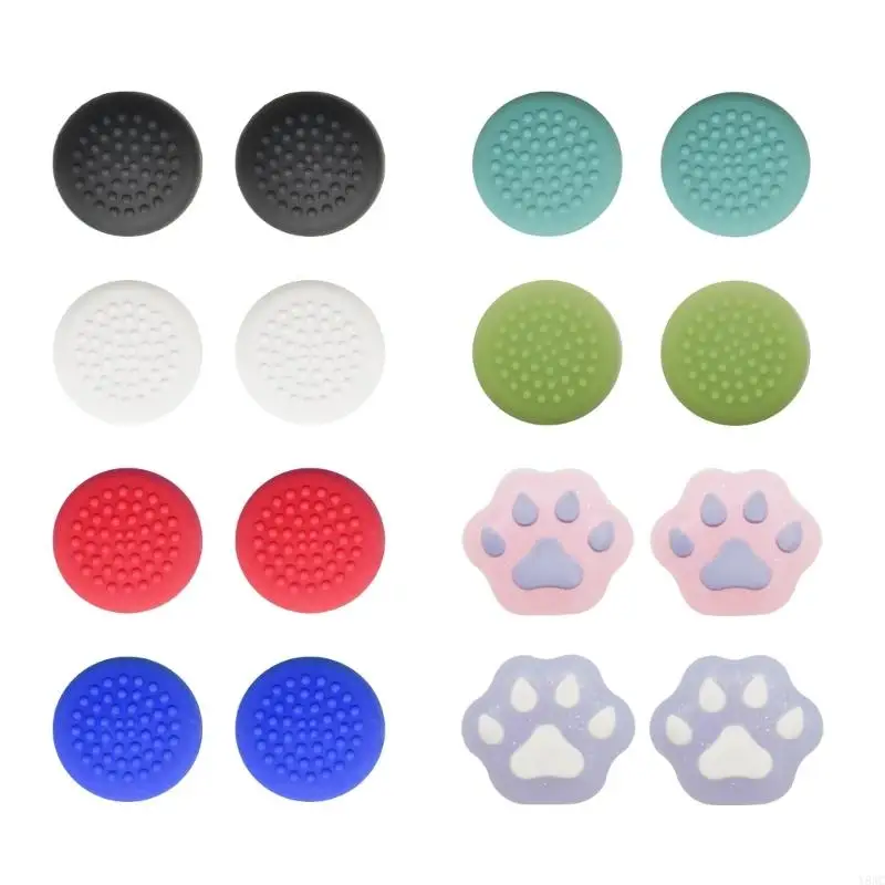 Y8AC Anti-Skid Caps Grip Replacement for Pico 4 Controller Silicone Skin Scratches Resistant Caps Non-slip Caps