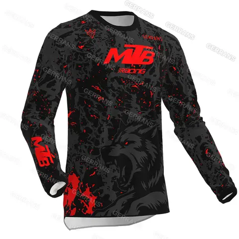 Mtb downhill camisa mountain bike camiseta motocicleta offroad dh gerrans mtb camisa motocross moletom roupas esportivas
