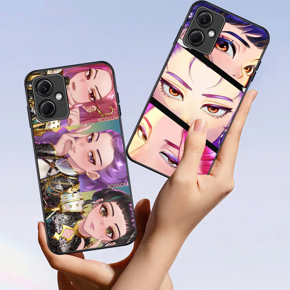 Матовый чехол для телефона ALuxury для Realme Narzo 8 7 C11 C12 20 8i 7i C25 C17 30A C15 Pro 5G LA-20 Kpop Demon Hunters Матовый чехол для телефона ALuxury для Realme Narzo 8 7 C11 C12 20 8i 7i C25 C17 30A C15 Pro 5G LA-20 Kpop Demon Hunters