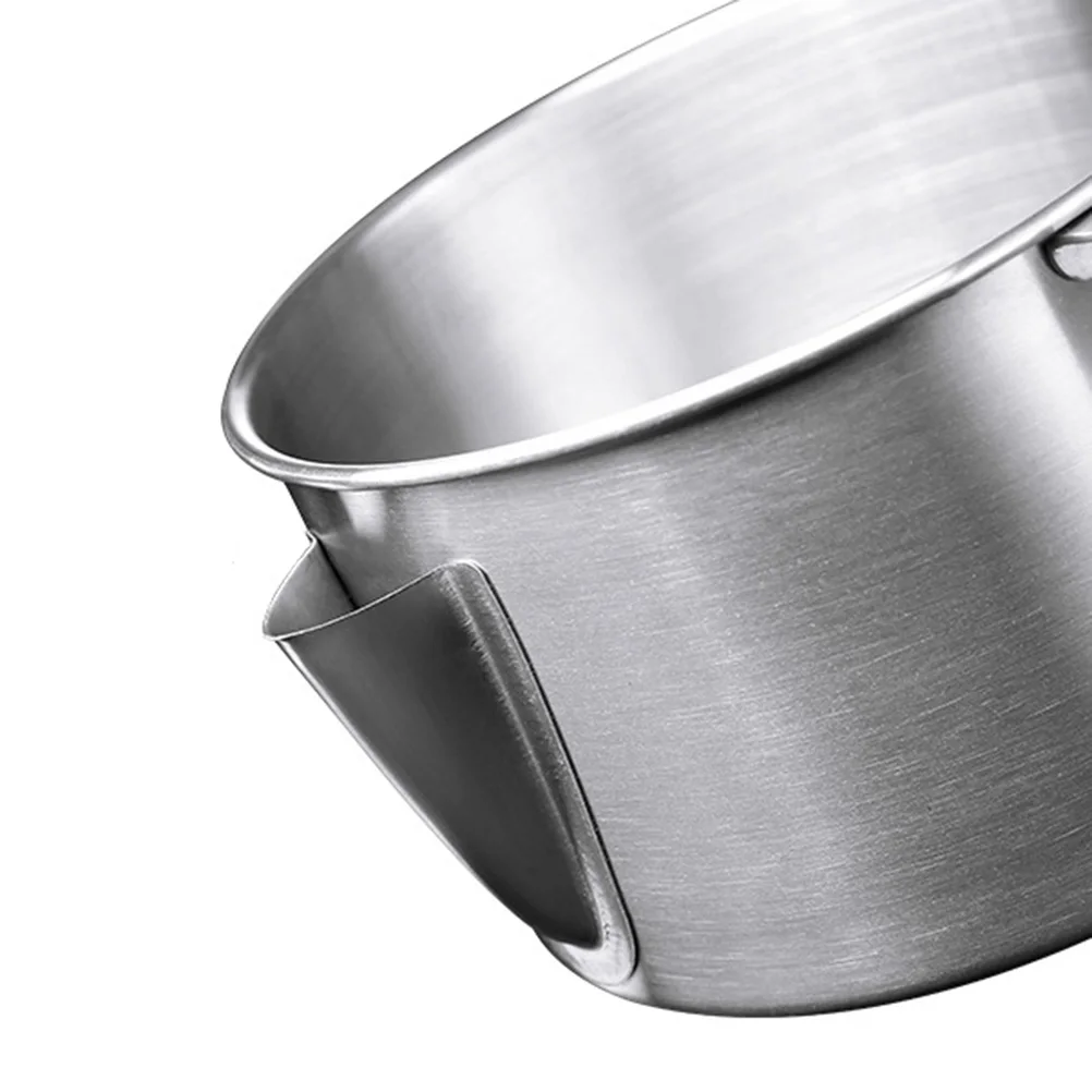 

Stainless Steel Grease Separating Bowl Oil Soup Strainer Large Capacity Kitchen Tool Easy Clean Filter Soup Grease Separator